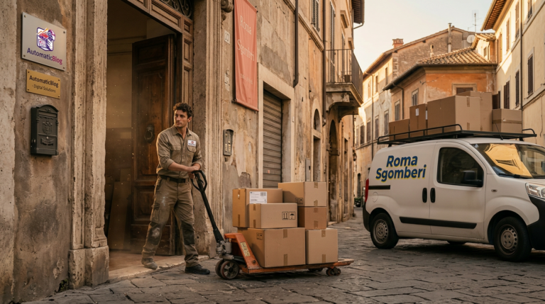Sgombero appartamenti a Roma: costi e come scegliere la ditta giusta nel 2026